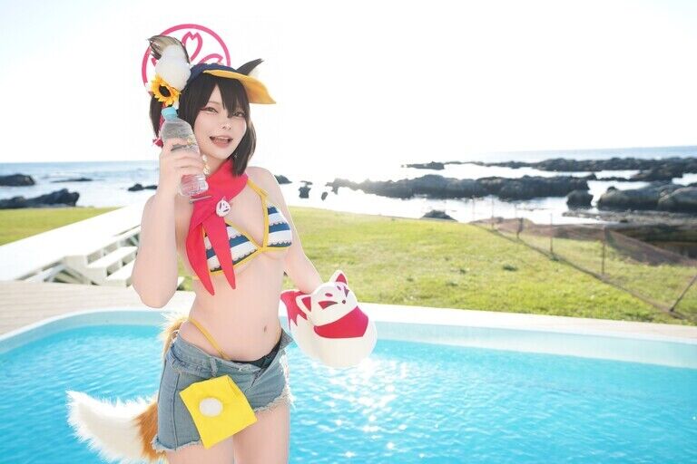 今日も修行に付き合ってくれますでしょうか…?主殿っ♡ニンニン♡イズナのコスで妊術修行♡ - 画像 (3)