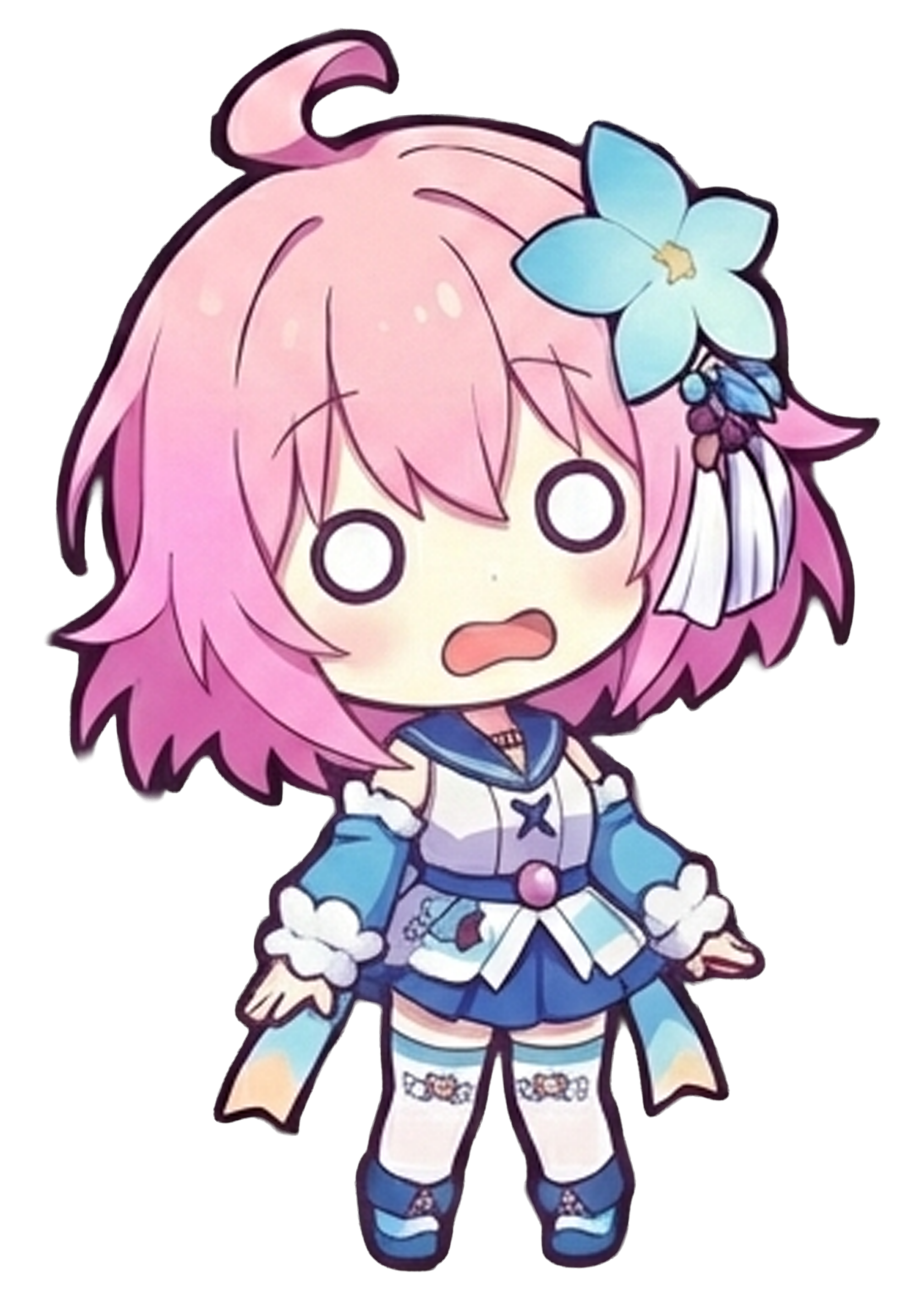 驚くファニ子