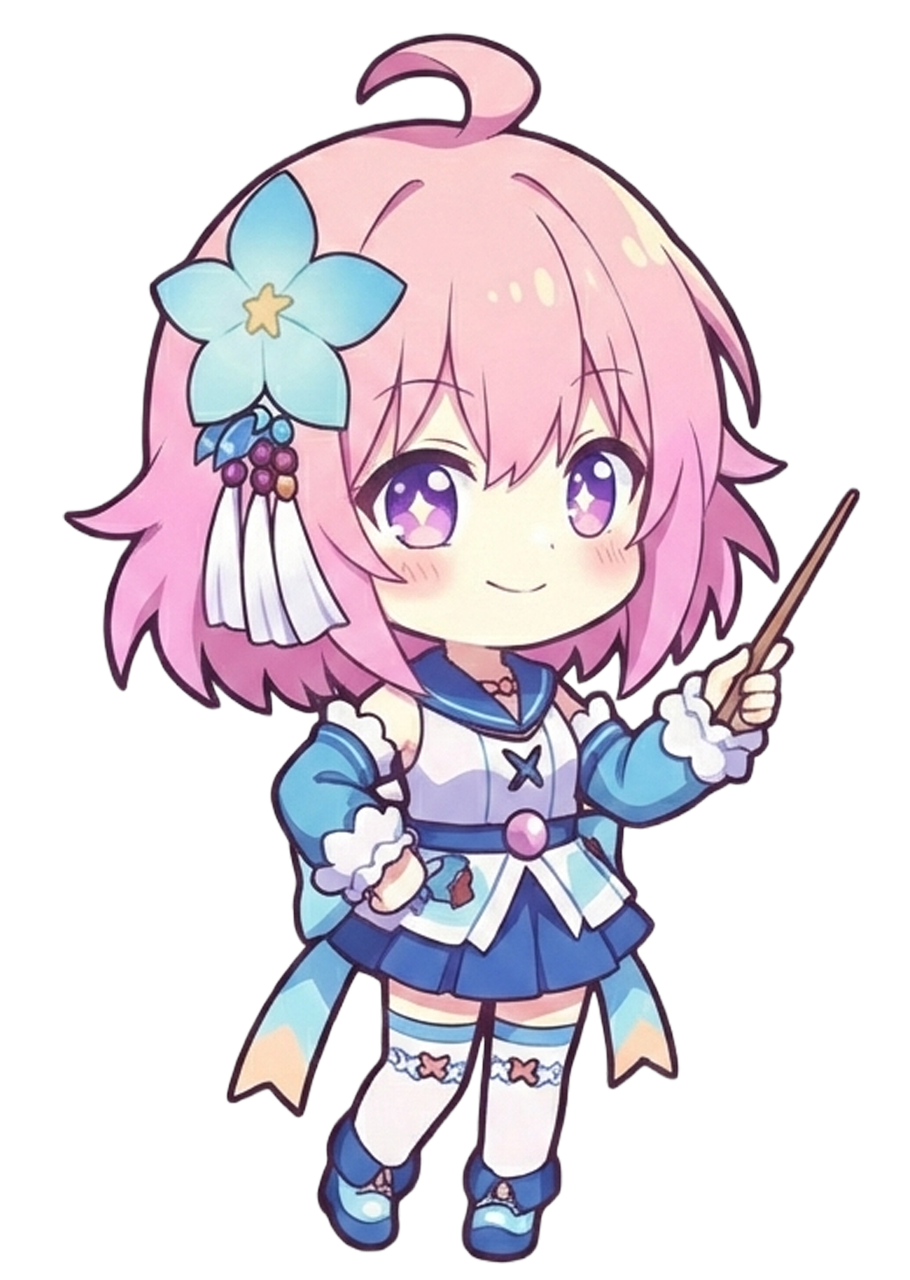 投稿前の確認方法を説明するファニ子