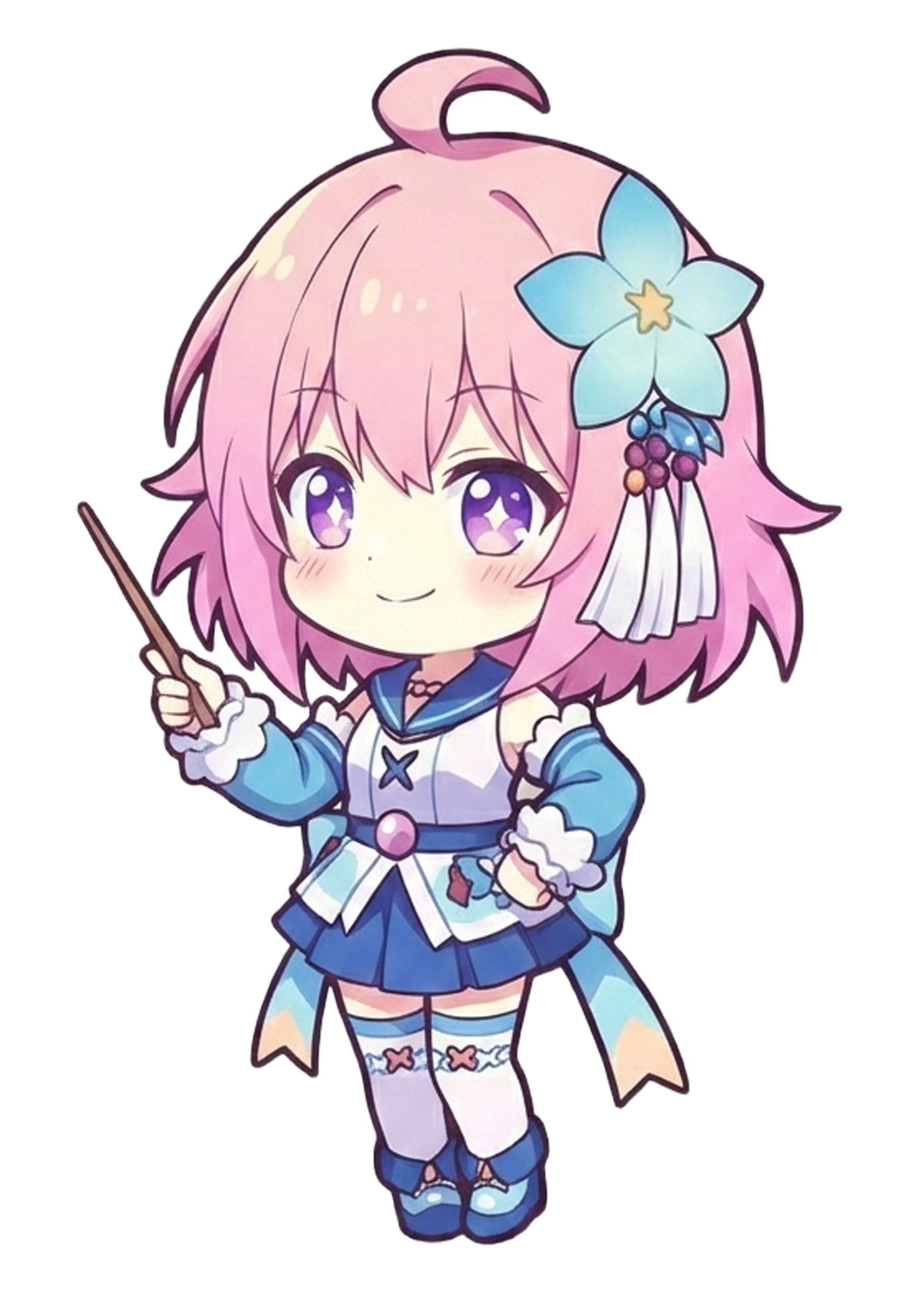 創作表現について説明するファニ子