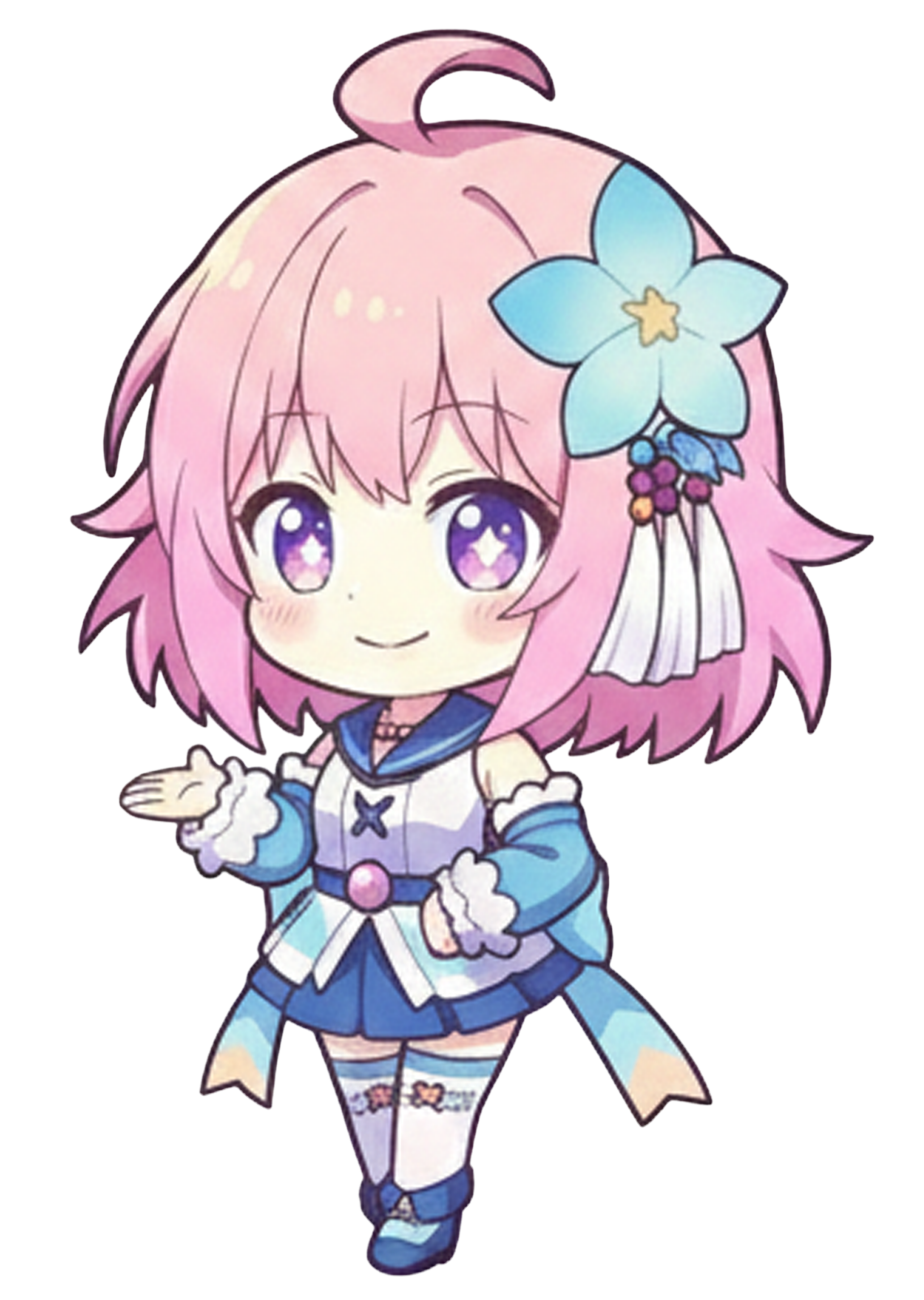 商品説明について案内するファニ子